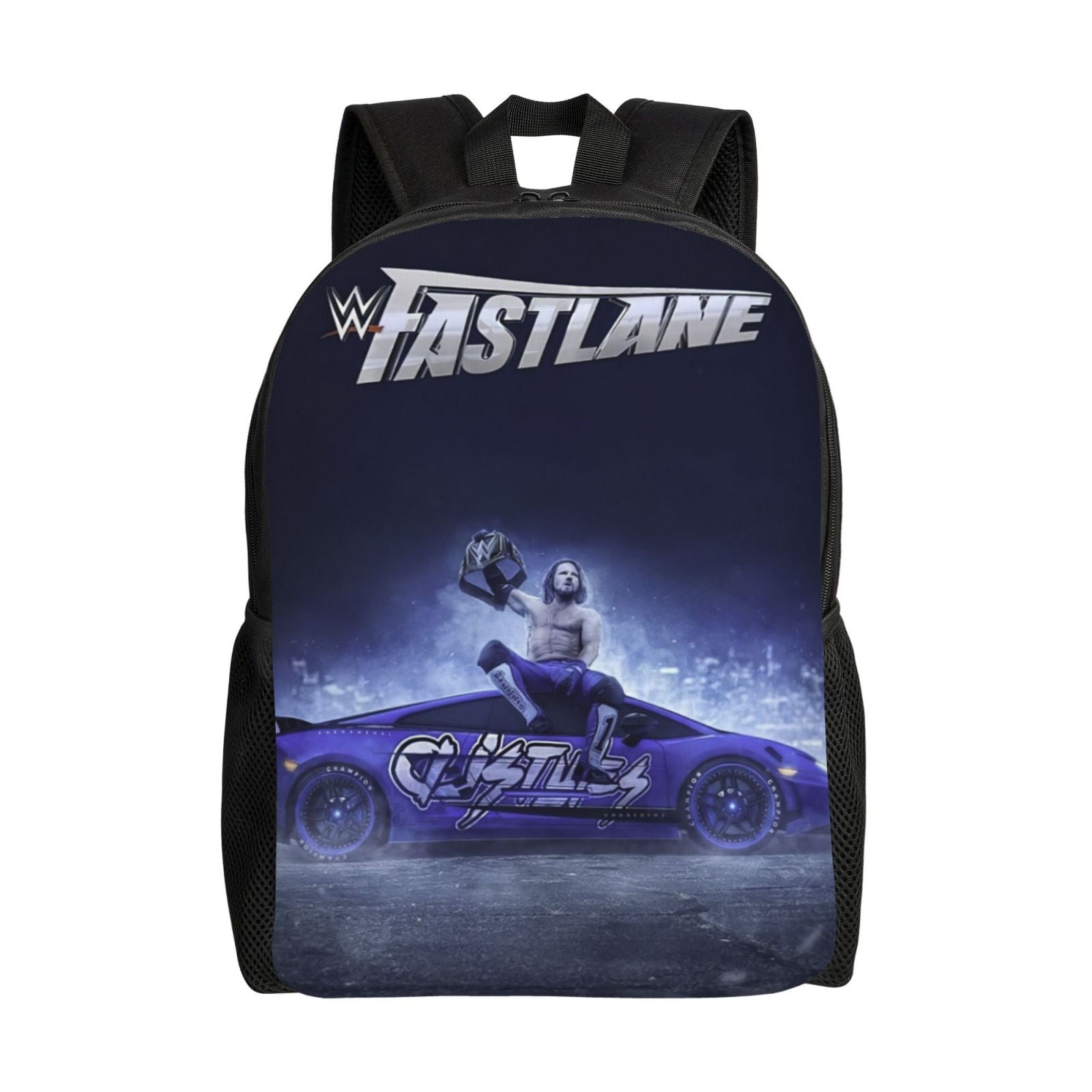 W-We Aj Styles Backpack With Laptop Compartment, Lightweight Durable Commuter Bag, Travel Daypack, Large Capacity Work Bag With Wide Breathable Adjustable Straps, Fits 15-Inch Laptop
