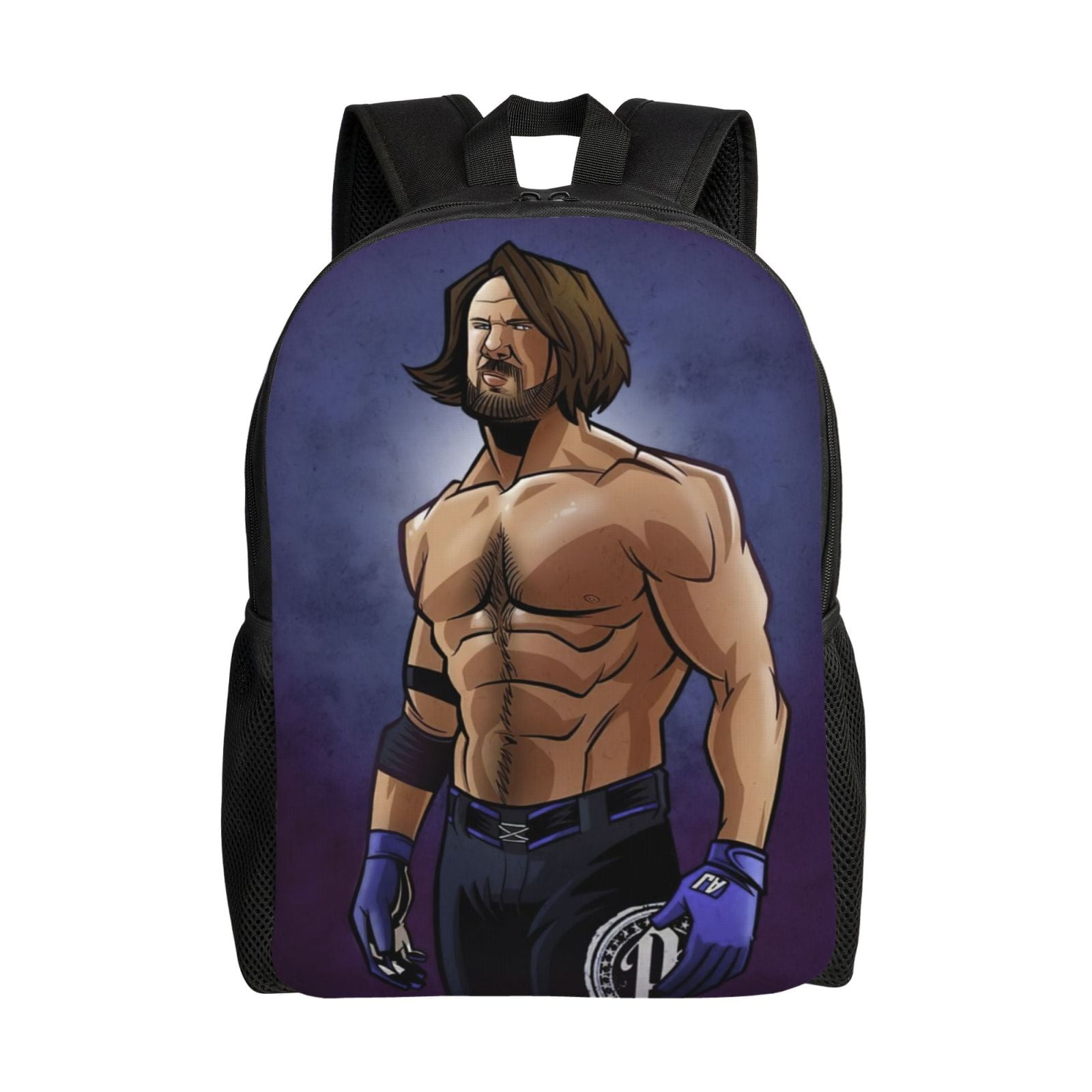 W-We Aj Styles Backpack With Laptop Compartment, Lightweight Durable Commuter Bag, Travel Daypack, Large Capacity Work Bag With Wide Breathable Adjustable Straps, Fits 15-Inch Laptop