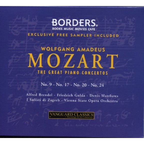 W.a. Mozart - Great Piano Concertos [CD]
