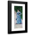 thumbnail image 1 of Władysław Podkowiński 8x14 Black Modern Framed Museum Art Print Titled - Portrait of Wincentin Karska (1891), 1 of 5