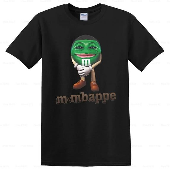 WéarCLOTHING M&Mbappé Parody T-Shirt - Funny Football Meme Gift, for men & women, up to size 5XL.