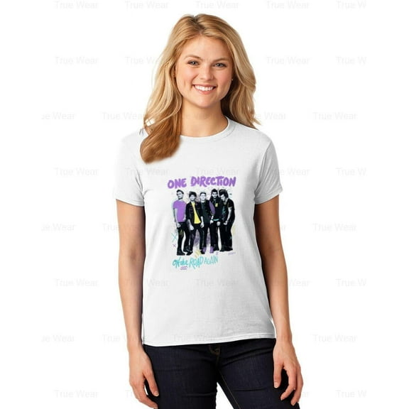 WéarCLOTHING On The Road Again 2015 Tour ONE DIRECTION Shirt Black, Unisex, Boy Band, Music , for Unisex, up to size 5XL