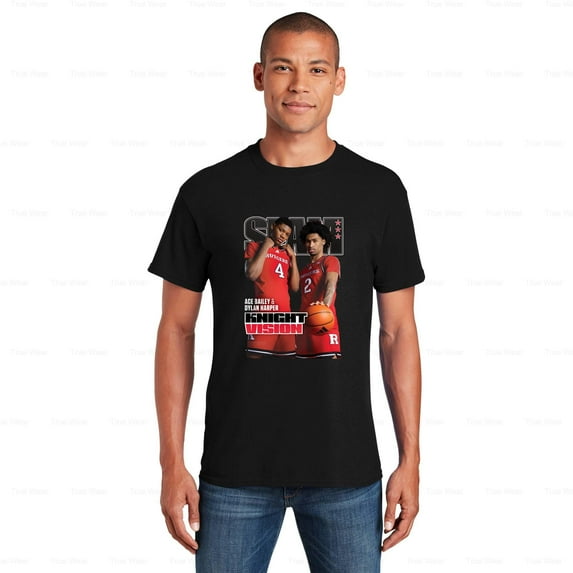 WéarCLOTHING Slam 253 Ace Bailey And Bailey Harper T-shirts Knight Vision, Basketball , for Unisex, up to size 5XL