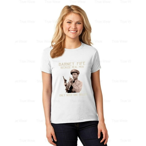 WéarCLOTHING The Andy Griffith Show Barney Fife Bullet T-shirt Funny, TV Show, Classic, Sitcom , for Unisex, up to size 5XL