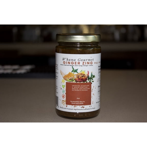 W'kana Gourmet Ginger Zing ginger, chilli, Tamarind spread