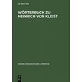 thumbnail image 1 of W?rterbuch Zu Heinrich Von Kleist : S?mtliche Dramen Und Dramenvarianten, 1 of 1