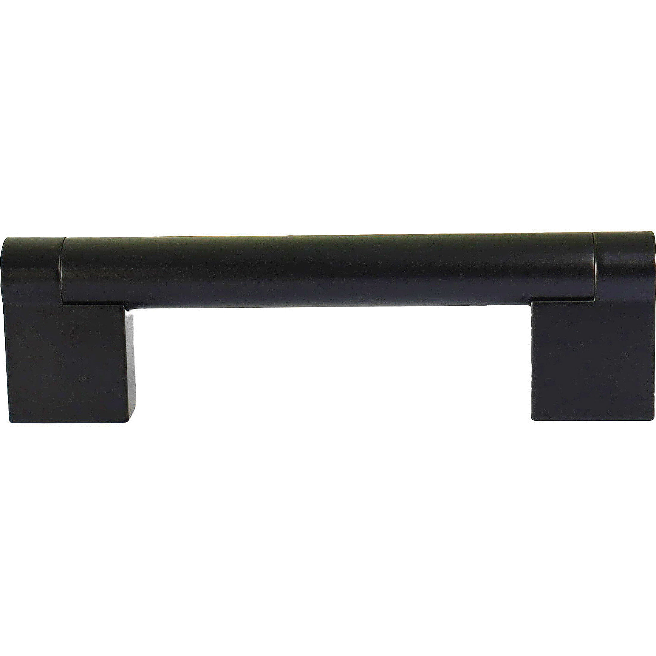 Würth Matte Black Round Handle Rectangular Pull 3", 10 pack