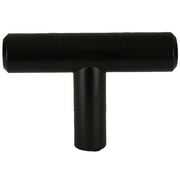W rth Matte Black T-Bar Knob, 10 Pack