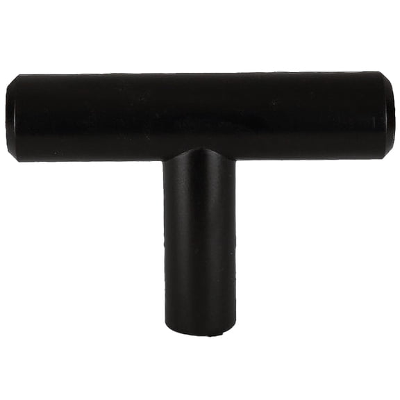Würth Matte Black T-Bar Knob, 10 Pack