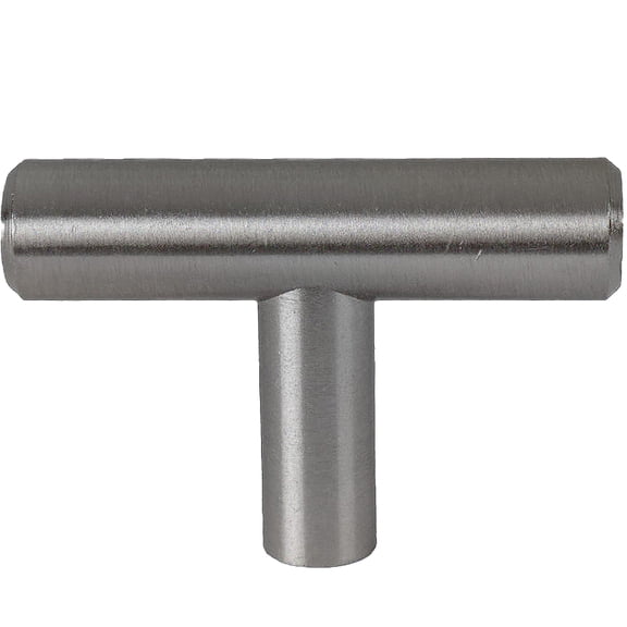 Würth Satin Nickel T-Bar Knob, 1 pack