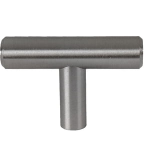 Würth Satin Nickel T-Bar Knob, 10 pack