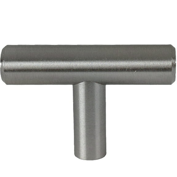 Wrth Satin Nickel T-Bar Knob, 10 pack