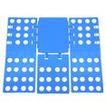 thumbnail image 1 of Wäschefaltbrett: Wäsche-Faltbrett für Hemden & Co, 68 x 57 cm, blau, klappbar (Wäschefalter), 1 of 7