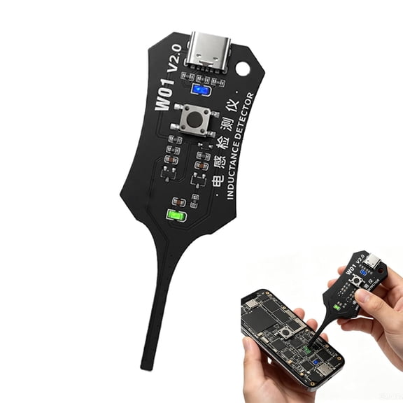 W01 Inductance Tester, Advanced Inductor Detector, Fast Fault Diagnosis Electronic Component Tester