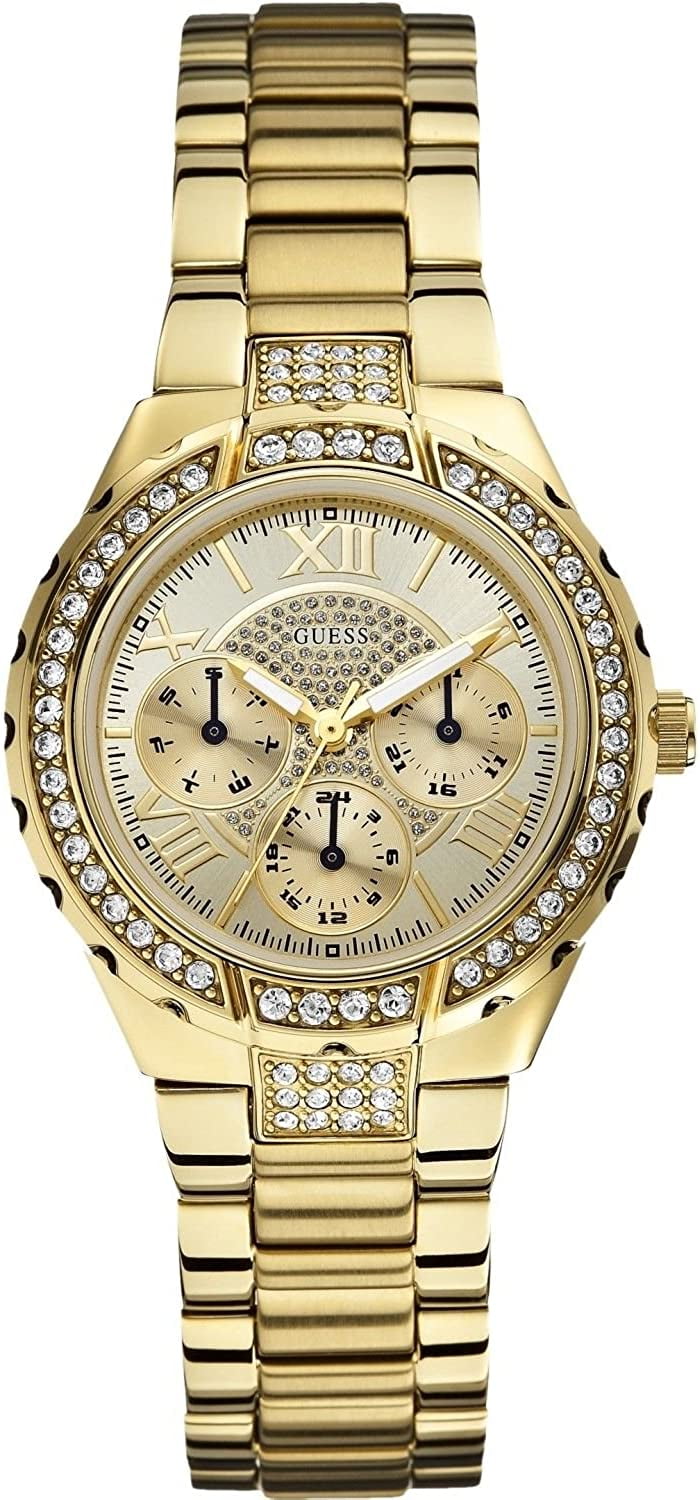 guess gold plated watch