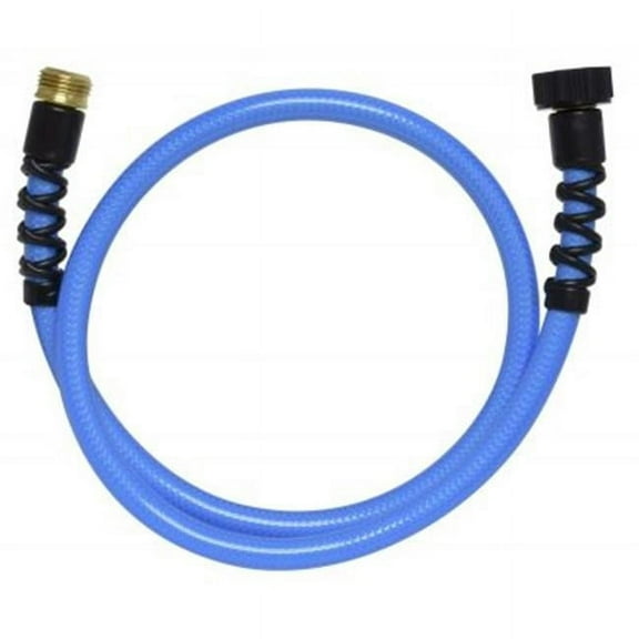 W018048 0.5 in. x 4 ft. Water Hose, Blue