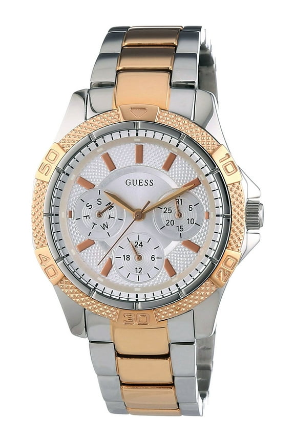 W0235L4,Ladies Dress,Stainless Steel,Mini Phantom,Multi-Function,Two Tone,50m WR