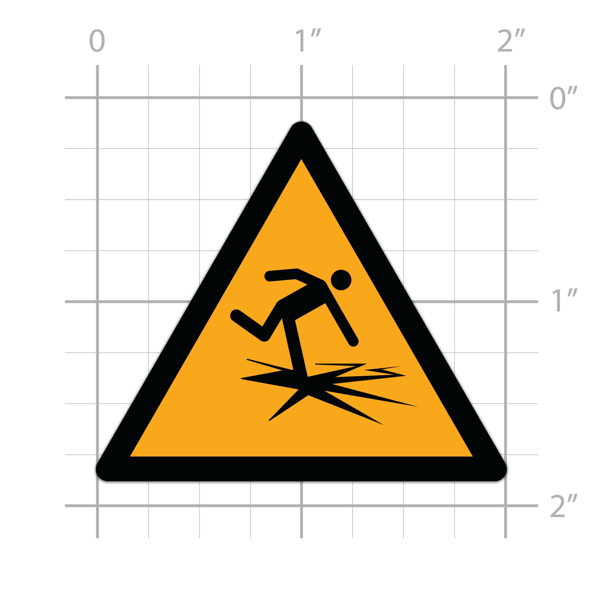 W043 - Thin Ice Sticker for water bottle phone tumbler hard hatiso 7010 ...