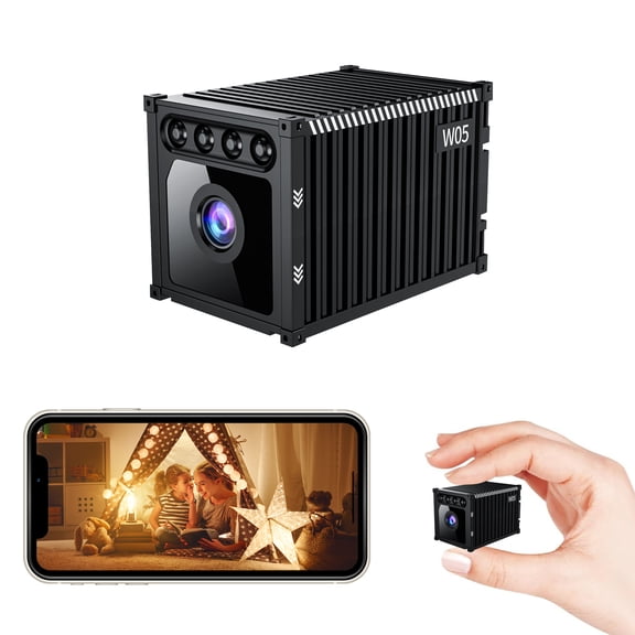 W05 1080P HD Smart Wireless Security Camera with Motion Detection, IR Night Vision, Magnetic Mount, Bluetooth & WiFi