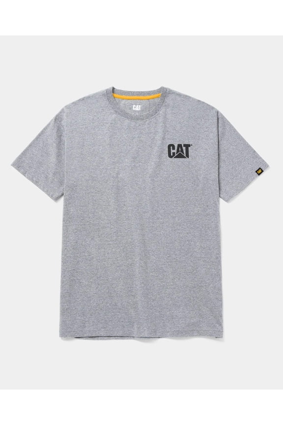 W05324GRL TRADEMARK T-SHIRT HEATHER GREY LARGE