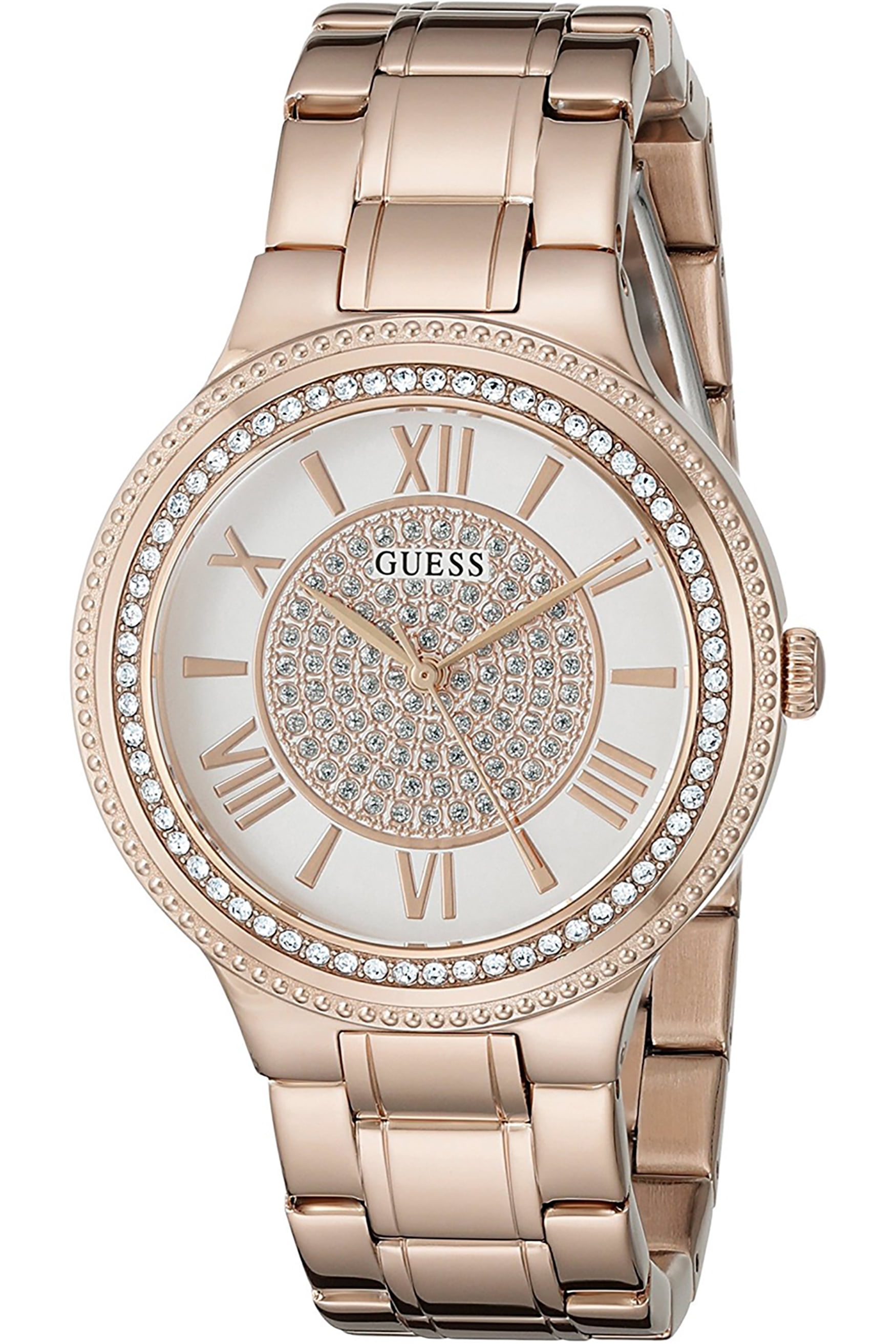 Guess Rose Gold Women\'s Watch with Crystal Bezel GUESS Women main image 3