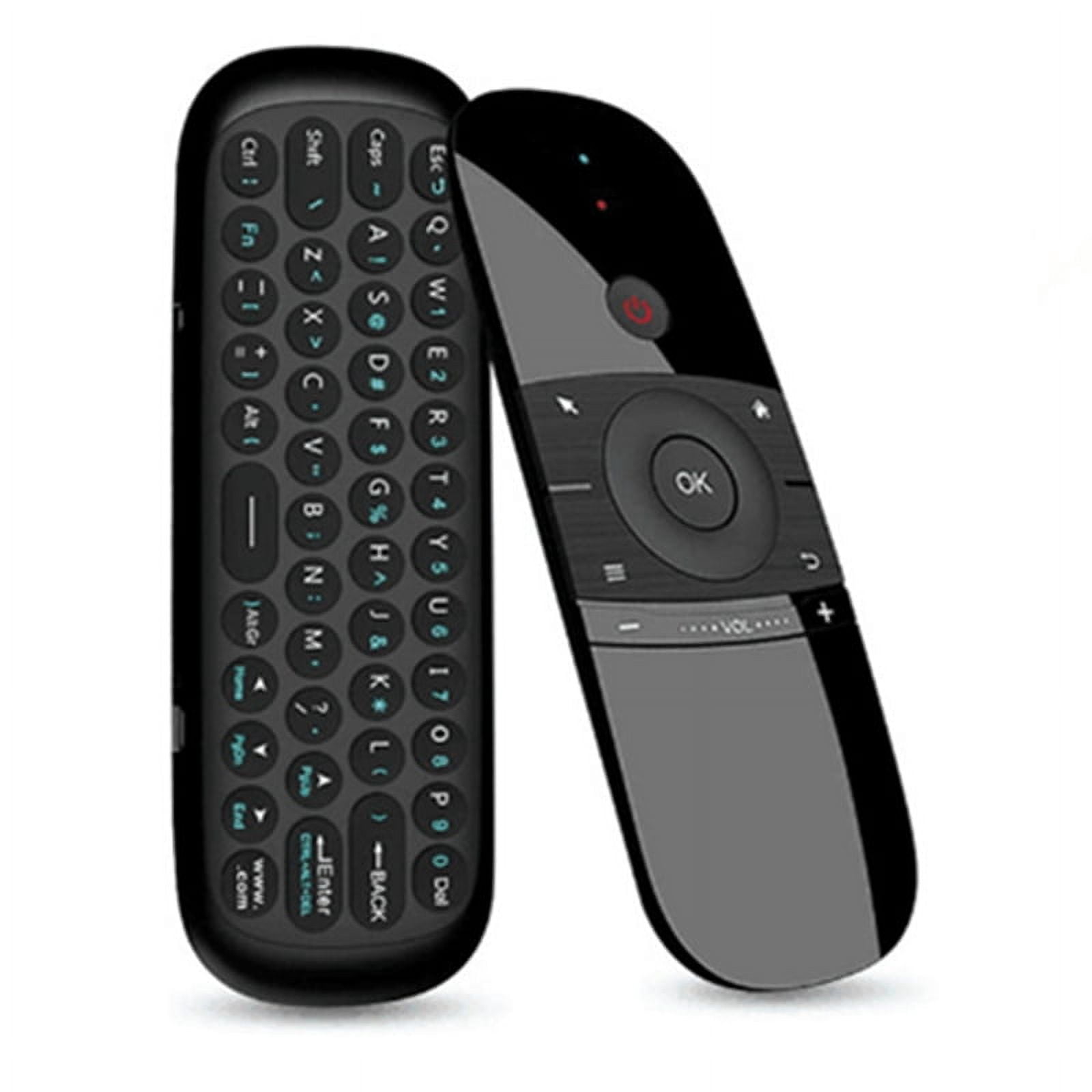 W1 Air Mouse 2.4G Wireless Keyboard Remote Control IR Remote Learning 6- Motion Sense for Smart TV Android PC