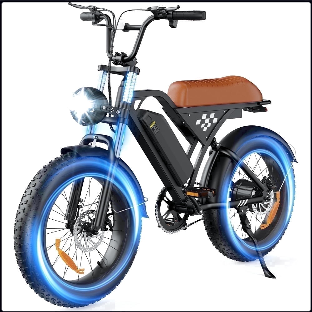iSinwheel 1000W Motor Electric Bike,Off-Road Mountain E-Bike,36V