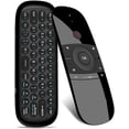 thumbnail image 1 of W1 Remote Control,Air Mouse Remote Control,Universal TV Remote Control,2.4G Wireless Keyboard Multifunction Remote Control for Nvidia Shield/Android TV Box/PC/Projector/HTPC/All-in-One PC PC, 1 of 6