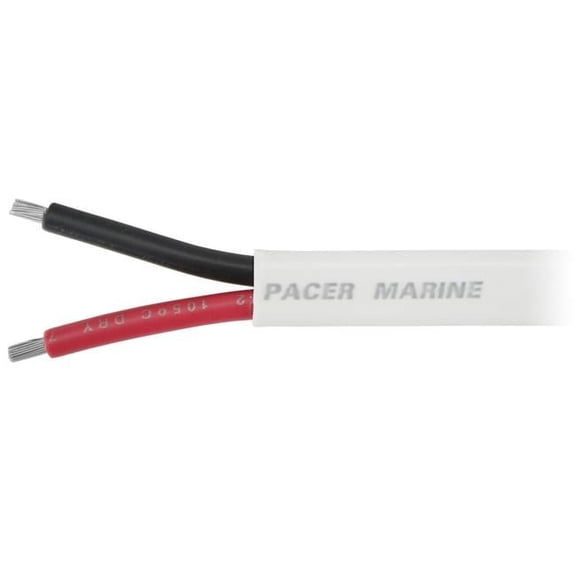 W10-2DC-100 100 ft. 10-2 AWG Duplex Cable, Red & Black