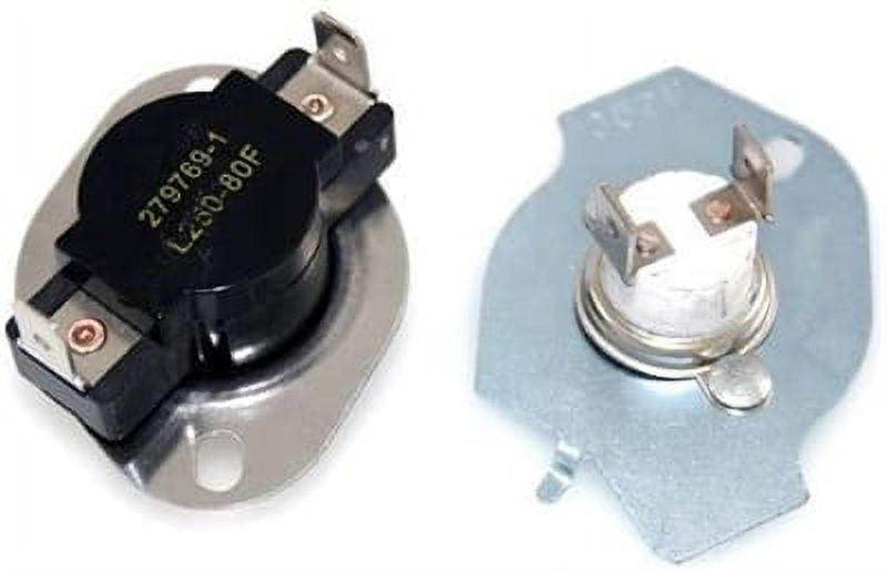 W10154212, 3389946, 279769 Thermal CutOff Thermostat Kit For Whirlpool