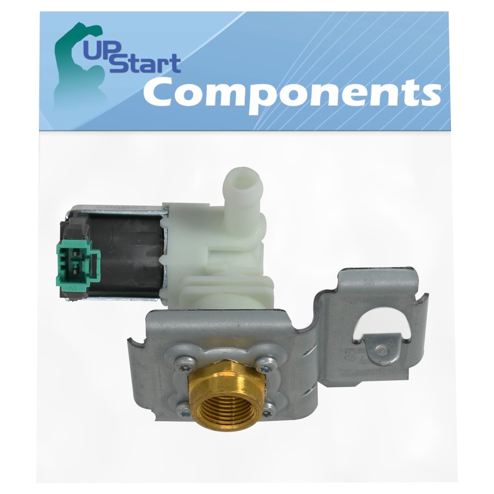 W10158389 Dishwasher Water Inlet Valve Replacement for KitchenAid KUDE70CVSS1 - Compatible with WPW10158389 Water Valve