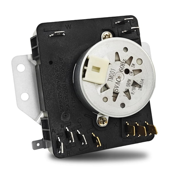 W10185981 Dryer Timer Compatible with Whirlpool, Maytag, Kenmore, Crosley, Amana, Replacement for AP6016540, 1481704, PS11749830, EAP11749830 1 Year Warranty
