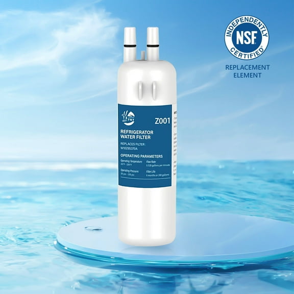 TXFNY EDR1RXD1 Refrigerator Water Filters,Compatible with Whirlpool Refrigerator Water Filter 1, Compatible with W10295370, EDR1RXD1, P4RFWB, Kenmore 46-9081, Kenmore 46-9930