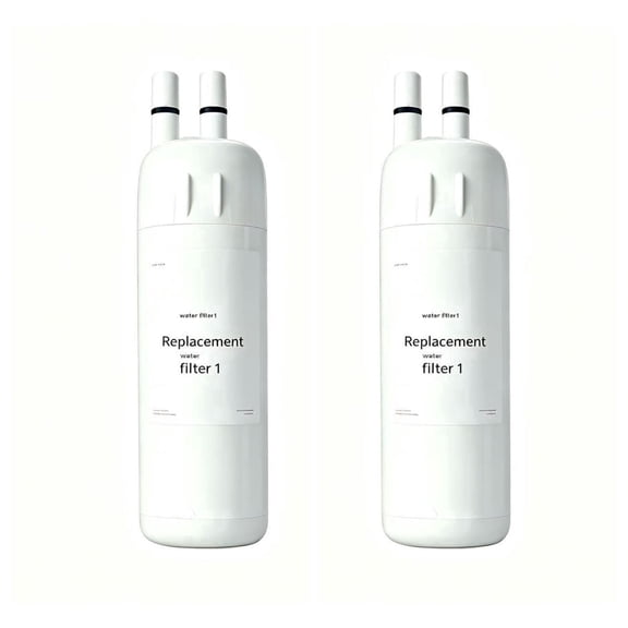 W10295370A EDR1RXD1 Water Filter 1 Compatible with Whirlpool Refrigerator Everydrop 1 P8RFWB2L P4RFWB Replacement for Kenmore 46-9081 46-9930 W10295370 P8WB2L P5WB2L Ice Filters, 2-Pack