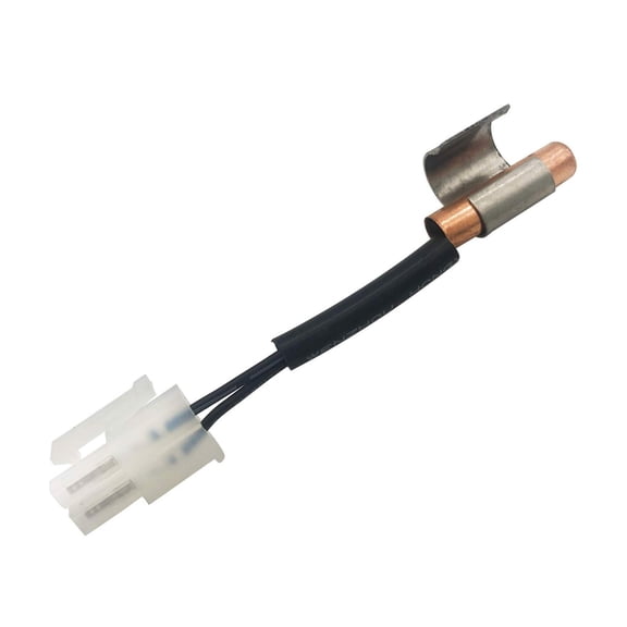 W10383615 Refrigerator Thermistor Replacement Metal Probe Temperature Sensors High Accuracy Fridge Thermistor Enduring