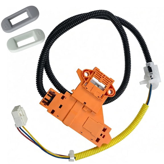 W10482836 Washer Lid Lock Assembly, Replacement for Whirlpool Washers with Decorative Frame, Washing Machine Door Lock Repair Part