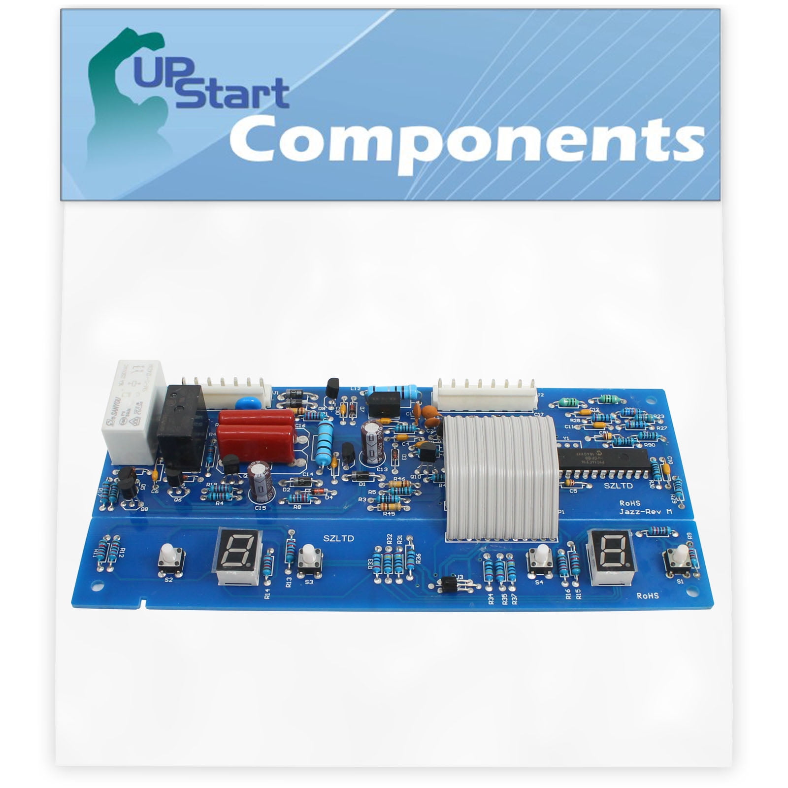 W10503278 Refrigerator Control Jazz Board Replacement for Kenmore / Sears 596.75964700 Refrigerator - Compatible with WPW10503278 Control Board