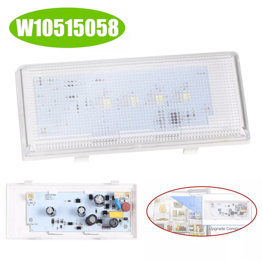 W10515058 LED Light Compatible for Whirlpool/Kenmore Refrigerators Replaces 3021142, AP6022534, PS11755867, W10465957