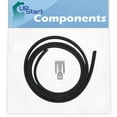 thumbnail image 1 of W10542314 Dishwasher Door Gasket Replacement for Whirlpool GU2500XTPS0 Dishwasher - Compatible with W10542314 Door Seal - UpStart Components Brand, 1 of 4