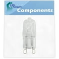 thumbnail image 1 of W10709921 Microwave Light Bulb Replacement for KitchenAid KMHC319EWH2 Microwave - Compatible with W10208564 Bulb, 1 of 3