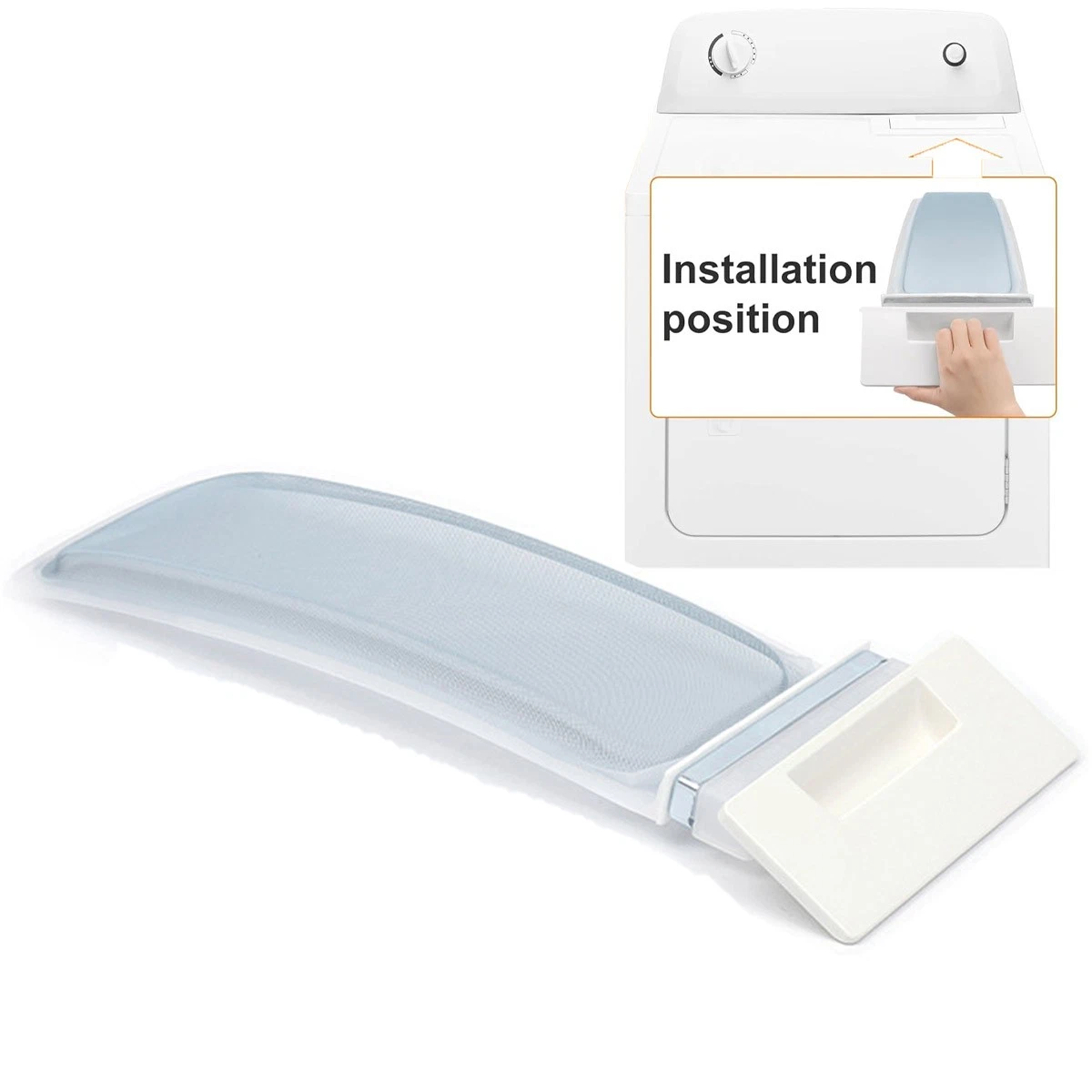 W10717210 Dryer Lint Screen for Whirlpool Maytag 8557882 AP6023930 1-PACK