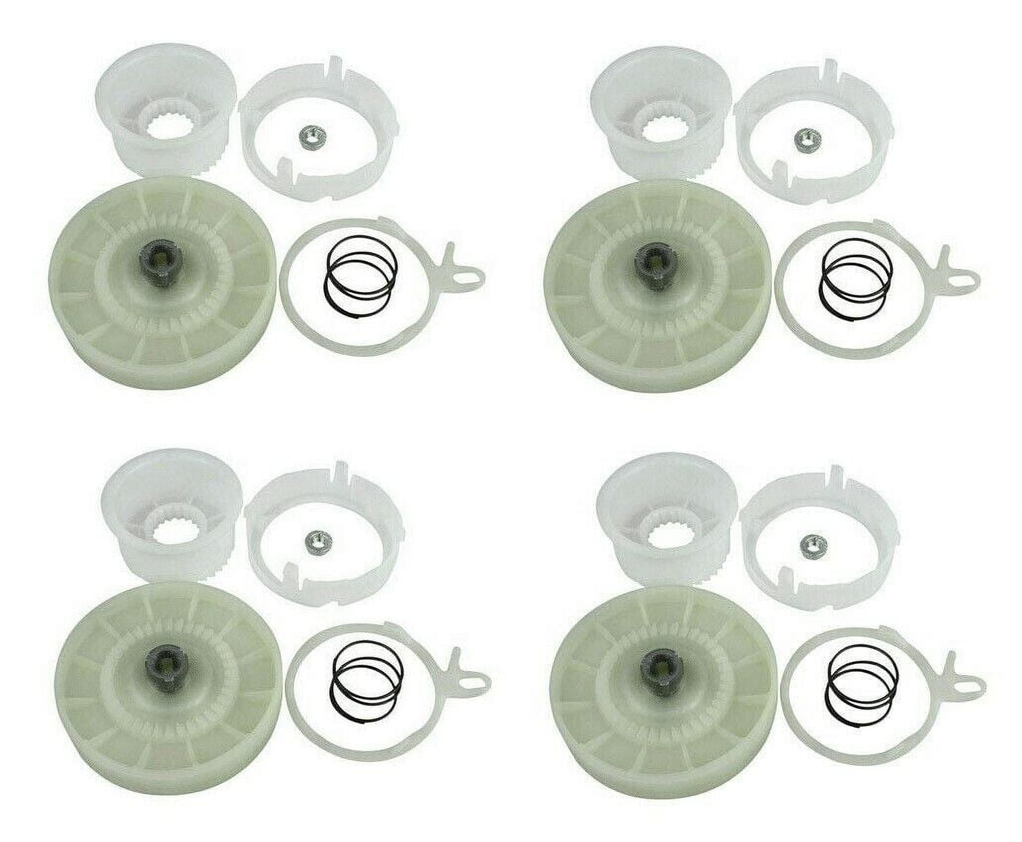 W10721967 Washer Pulley Clutch Kit For Whirlpool W10006356 AP4514410 PS2579377 - 4 Pack