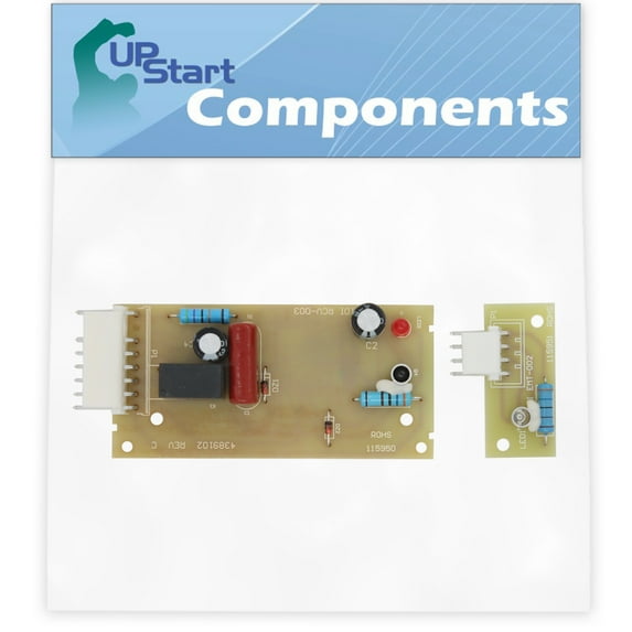 W10757851 Refrigerator Ice Level Control Board Replacement for Part Number 2255114 Refrigerator - Compatible with 4389102 Icemaker Emitter Sensor Control Board - UpStart Components Brand