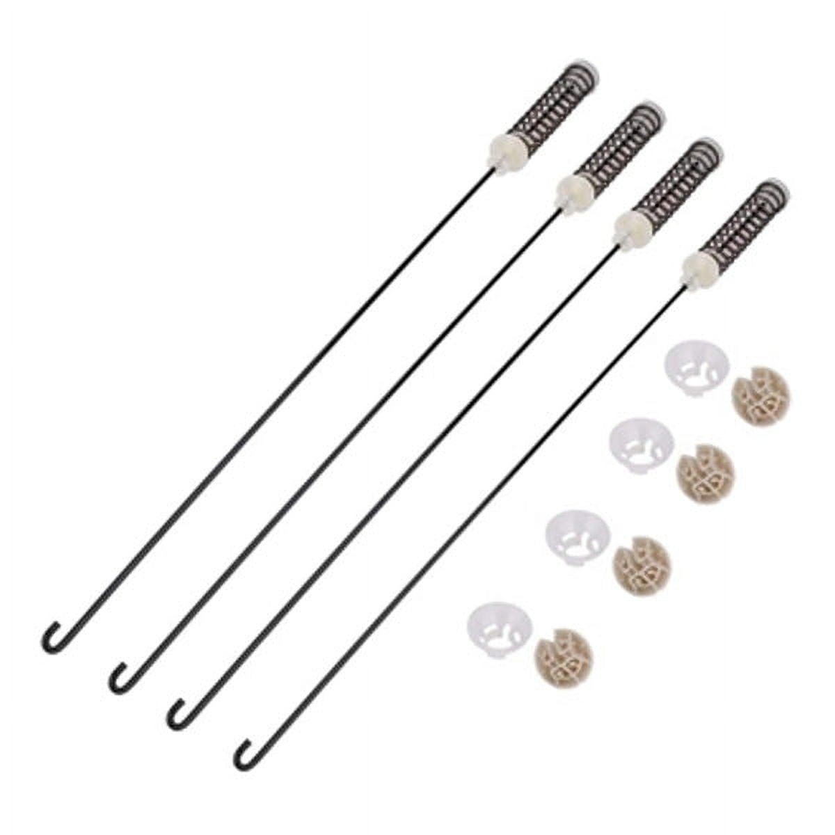 W10780045 TOP LOAD WASHER SUSPENSION ROD KIT - SET OF 4 - EXACT FIT FOR W10780045 WHIRLPOOL - REPLACEMENT PART BY AFTERMARKET APPLIANCE