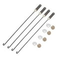 thumbnail image 1 of W10780045 TOP LOAD WASHER SUSPENSION ROD KIT - SET OF 4 - EXACT FIT FOR W10780045 WHIRLPOOL - REPLACEMENT PART BY AFTERMARKET APPLIANCE, 1 of 1