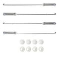 thumbnail image 1 of W10780045 Washer Suspension Rods Kit (4 Pack) - Replacement for Whirl-pool Ken-more May-tag Ama-na Suspension Rod W10537442 W10780053 WTW4616FW0 NTW4516FW0 NTW4516FW1 WTW4800BQ1, 1 of 6