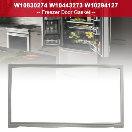 W10830274 Freezer Door Gasket for Maytag Refrigerator W10443273 W10294127