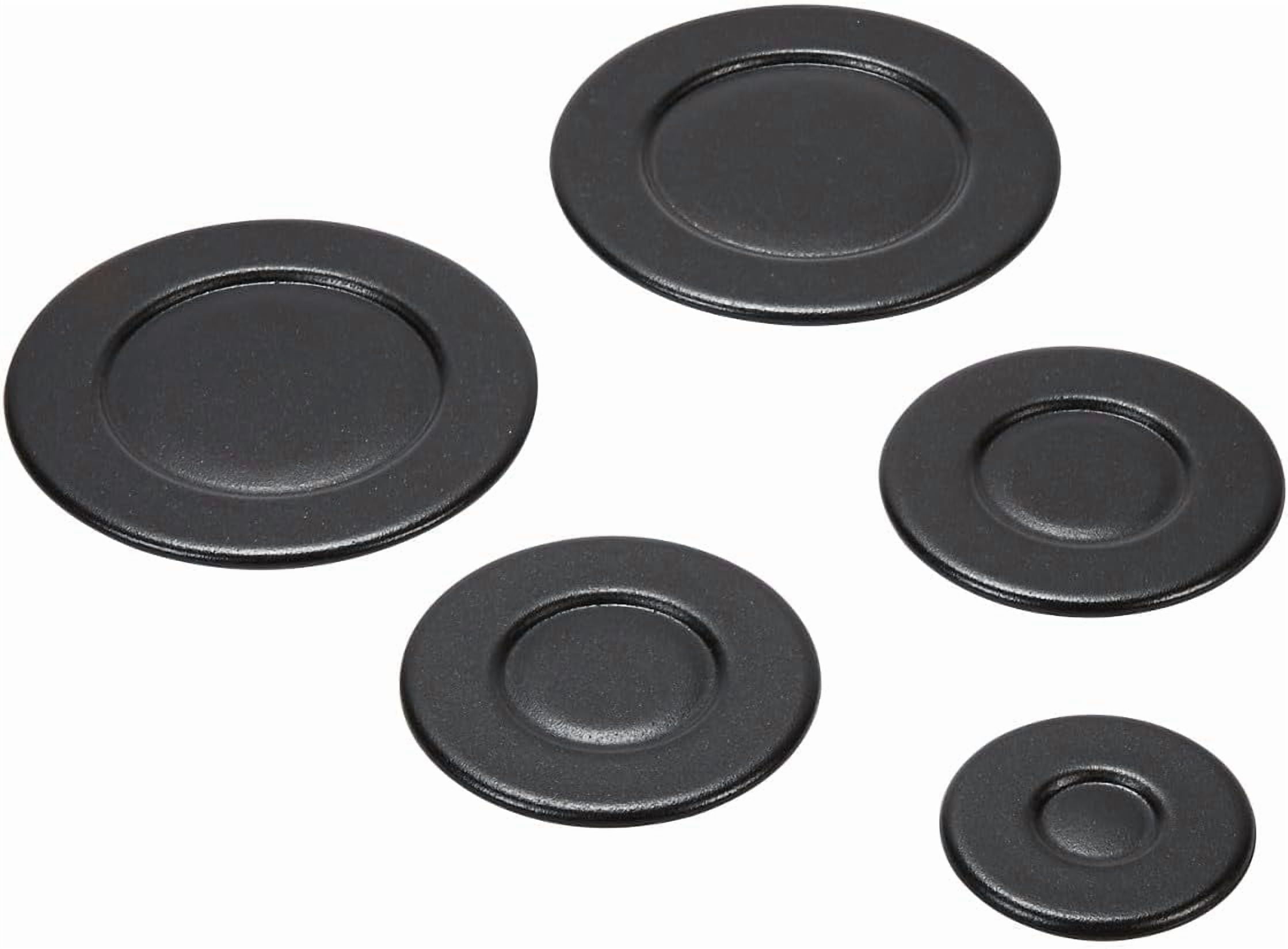 Whirlpool W10832694 OEM Range Surface Burner Cap Set