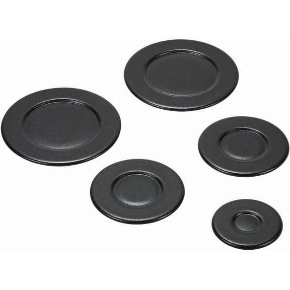 Whirlpool W10832694 OEM Range Surface Burner Cap Set