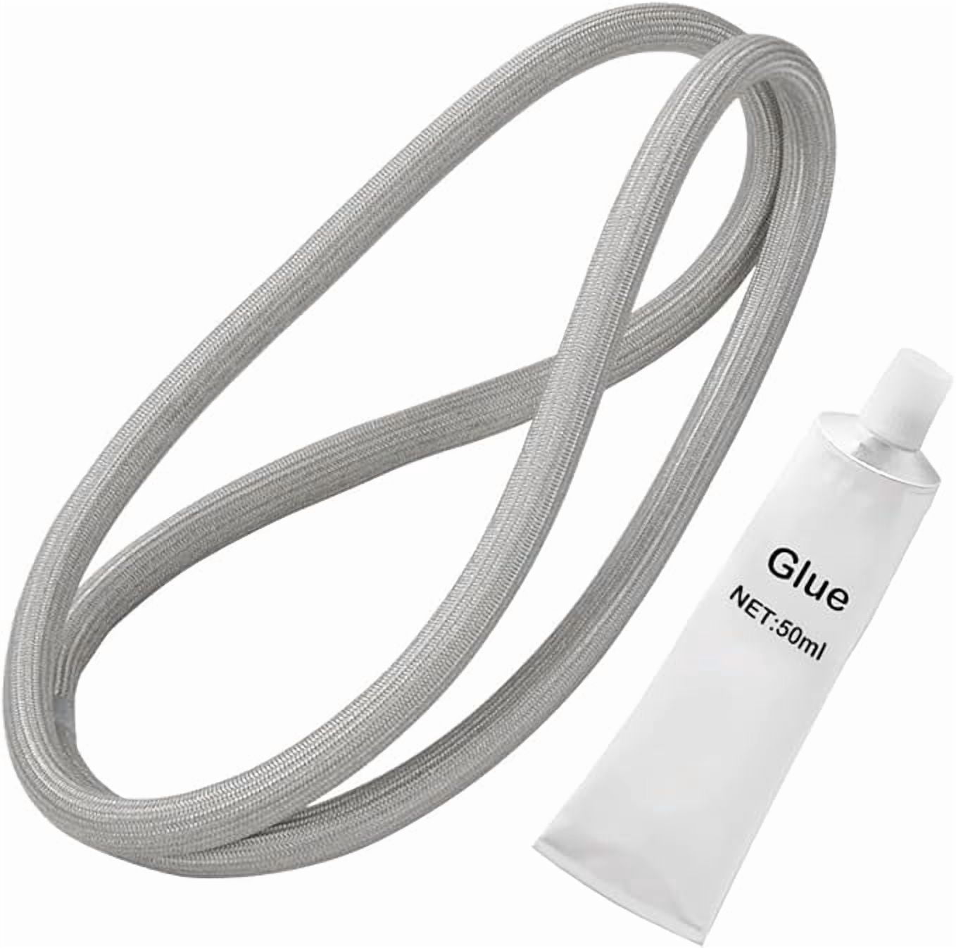 W10906683 Dryer Door Seal Part Replaces W10823580, AP6034191 Dryer Door Seal,Compatible with Maytag,Whirlpool WED49STBW1,WED4950HW0,WED5000DW2 and Kenmore Dryer Parts Model 110 Series